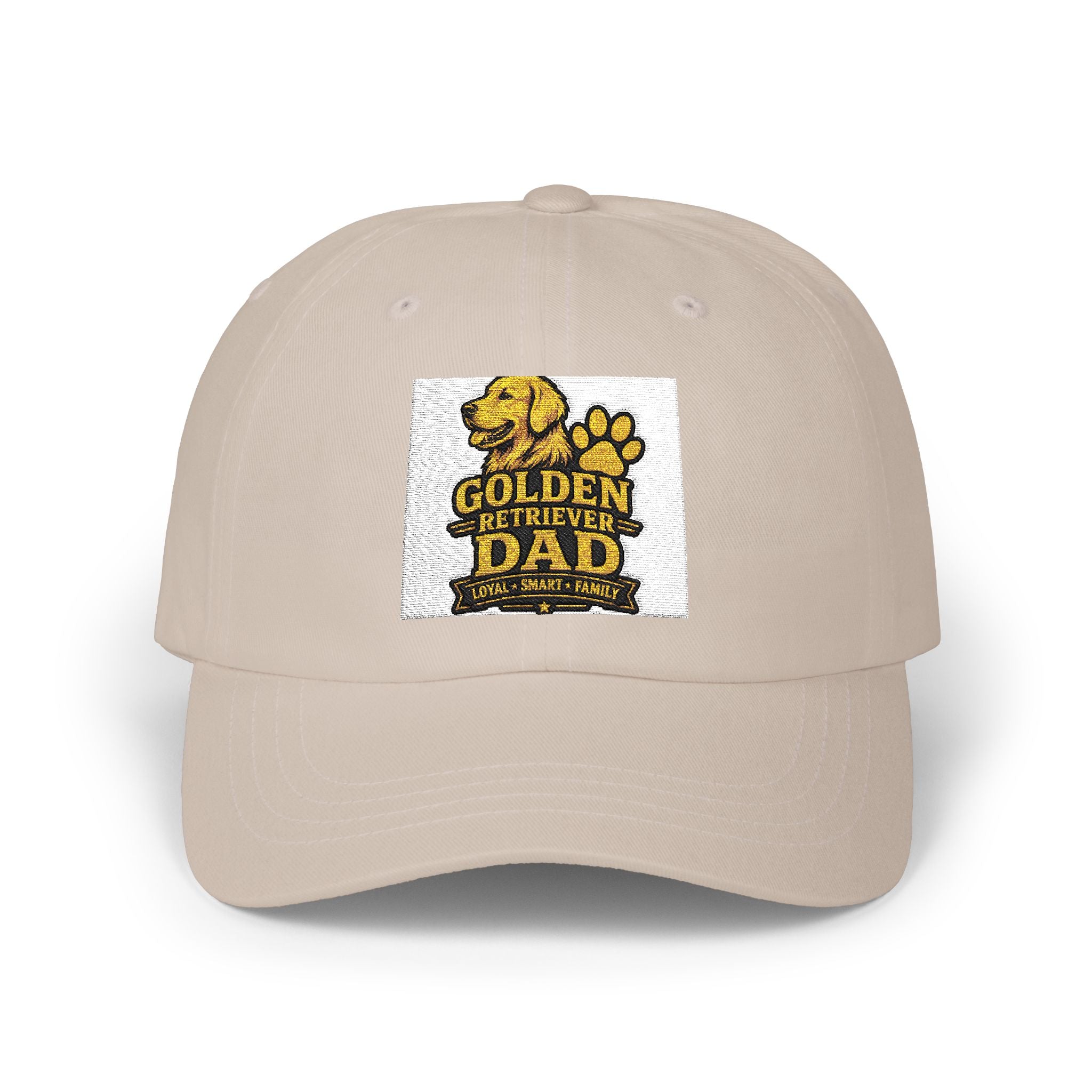 Golden Retriever Dad Cap - Embroidered 'Golden Retriever Dad' Baseball Hat for Dog Lovers, Father's Day Gift