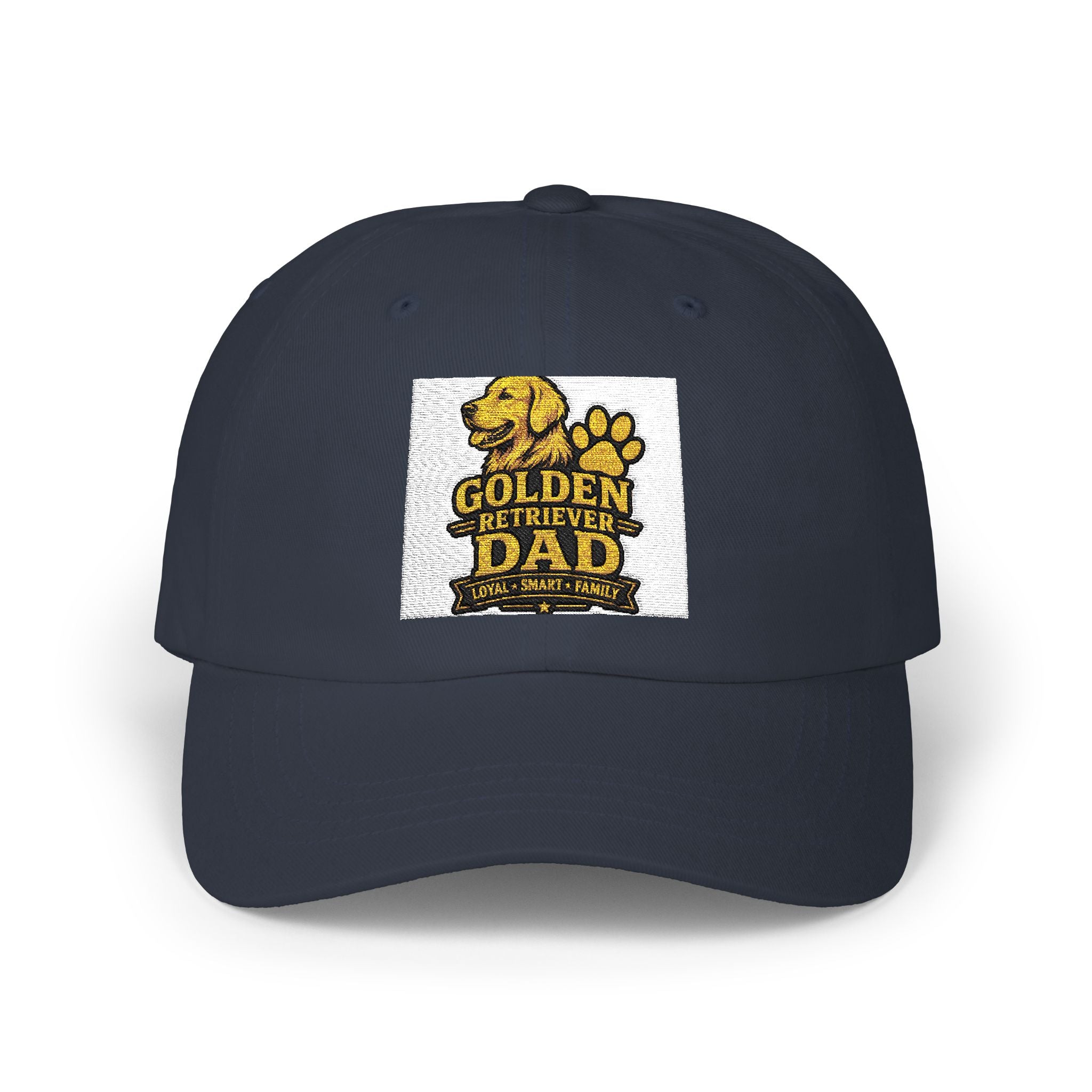 Golden Retriever Dad Cap - Embroidered 'Golden Retriever Dad' Baseball Hat for Dog Lovers, Father's Day Gift
