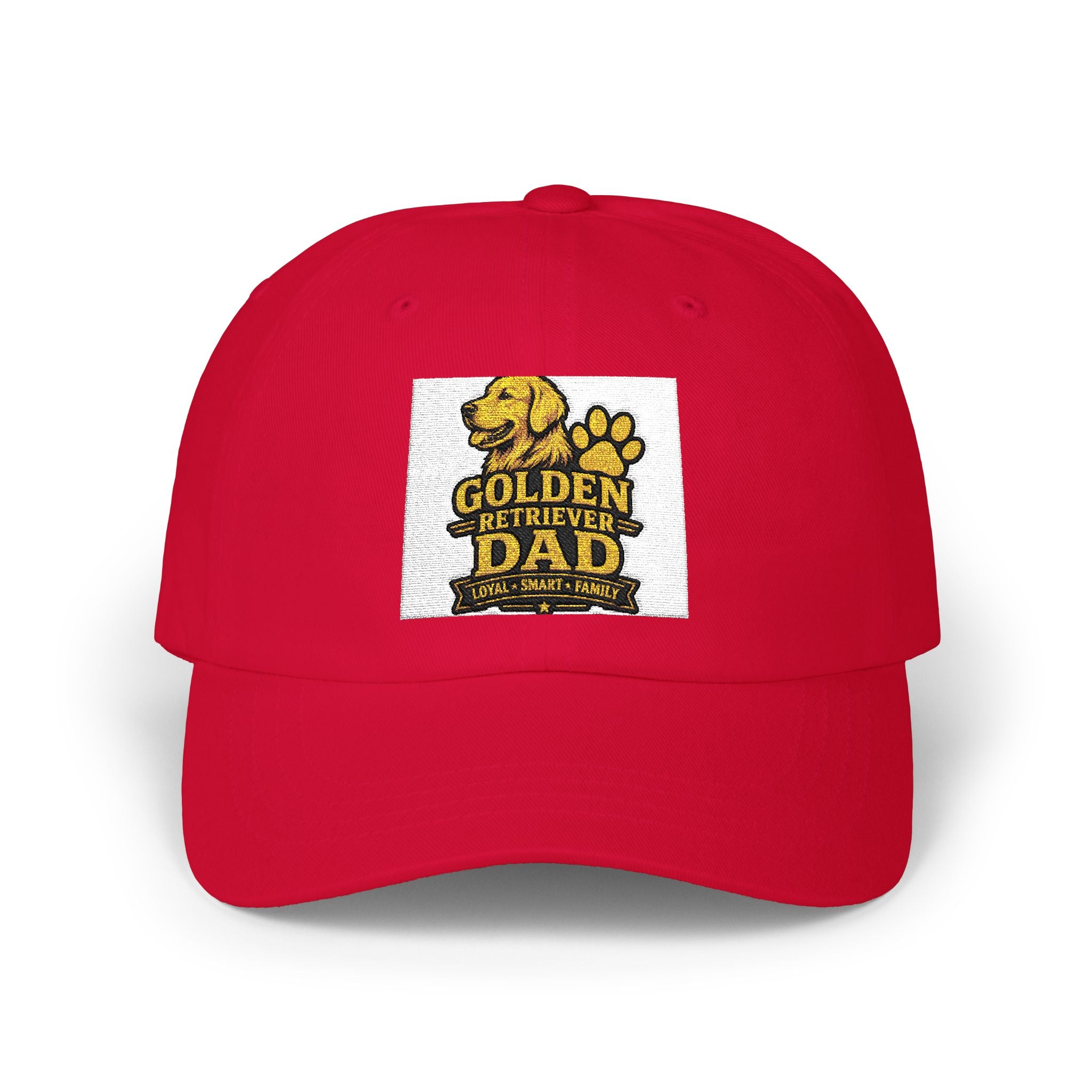 Golden Retriever Dad Cap - Embroidered 'Golden Retriever Dad' Baseball Hat for Dog Lovers, Father's Day Gift