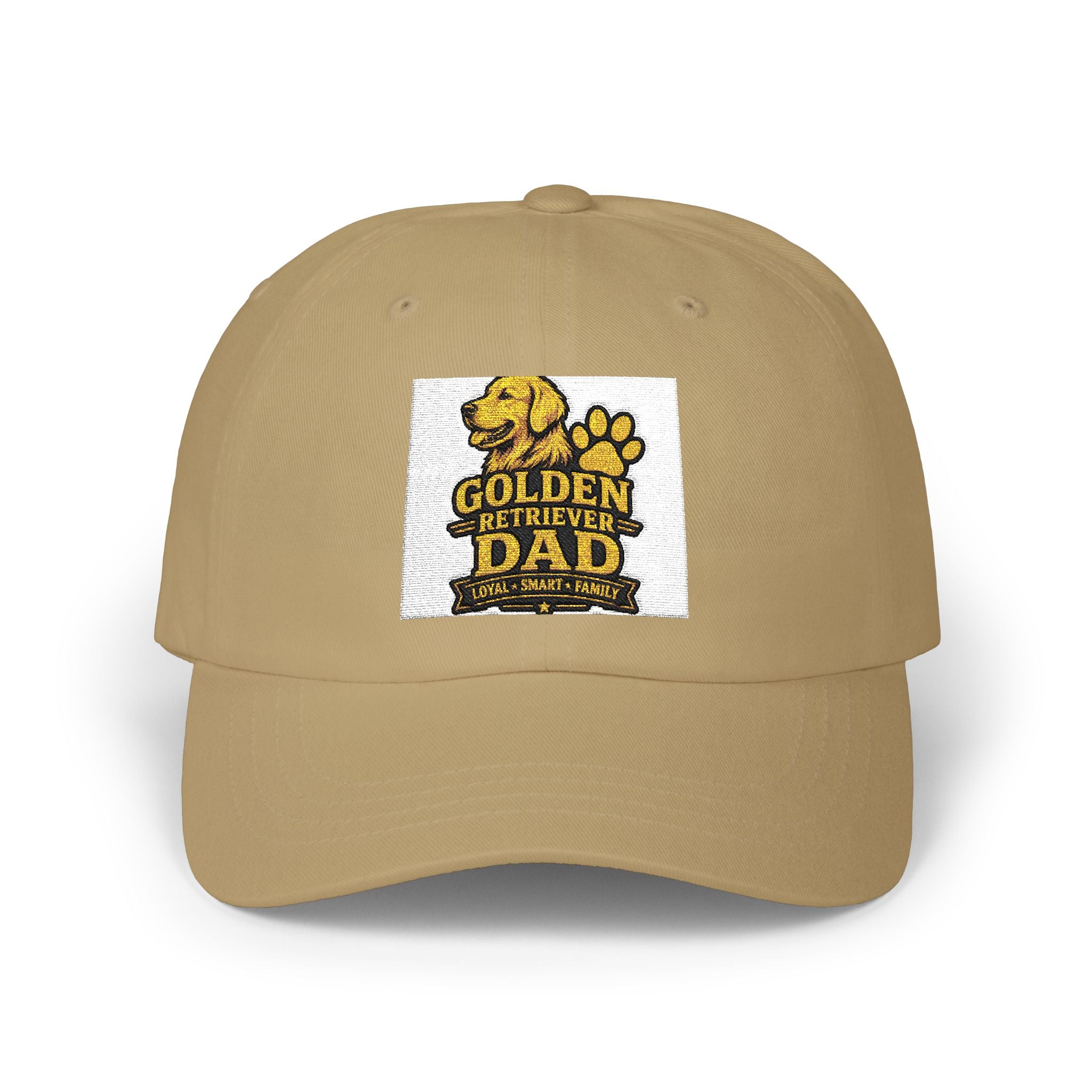 Golden Retriever Dad Cap - Embroidered 'Golden Retriever Dad' Baseball Hat for Dog Lovers, Father's Day Gift