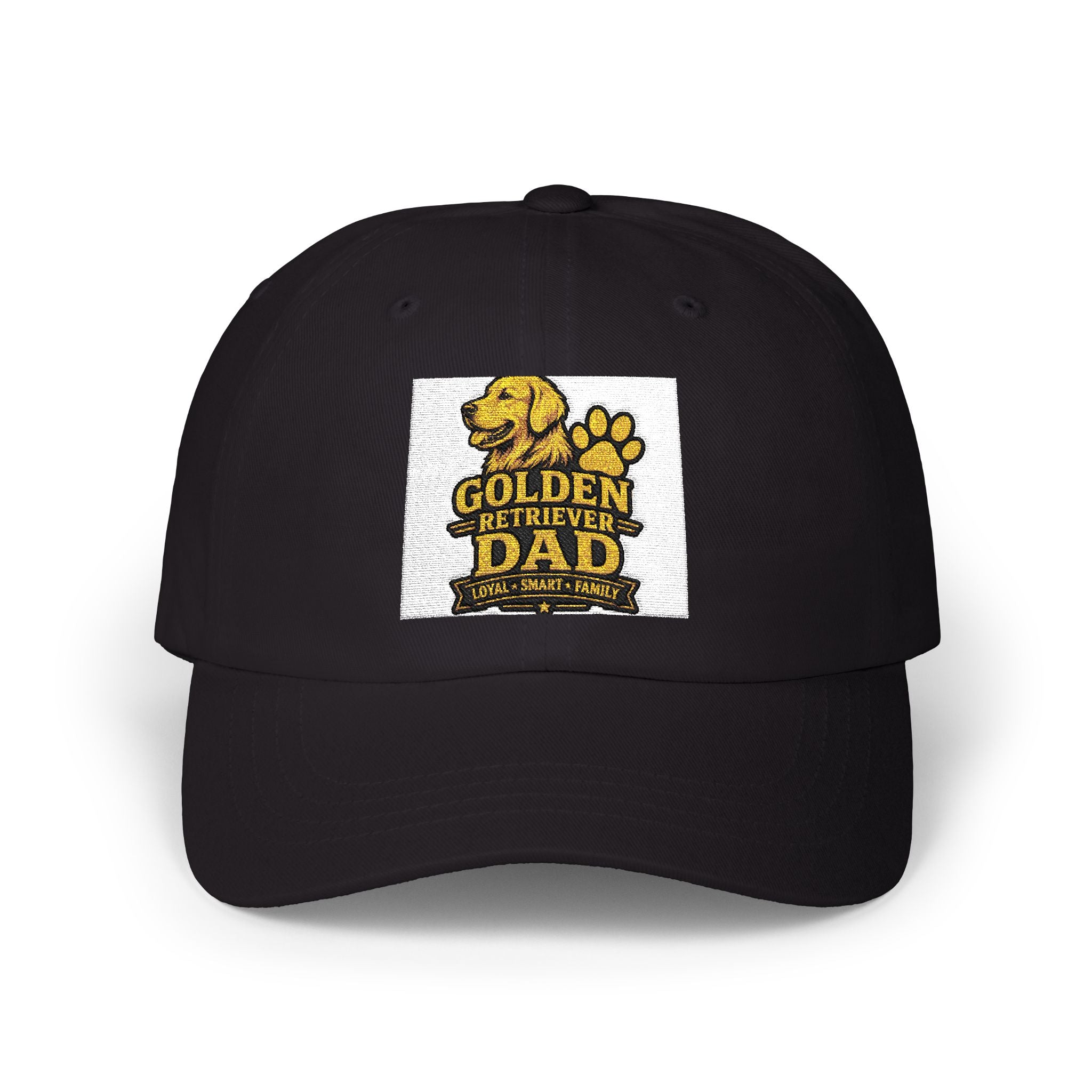 Golden Retriever Dad Cap - Embroidered 'Golden Retriever Dad' Baseball Hat for Dog Lovers, Father's Day Gift