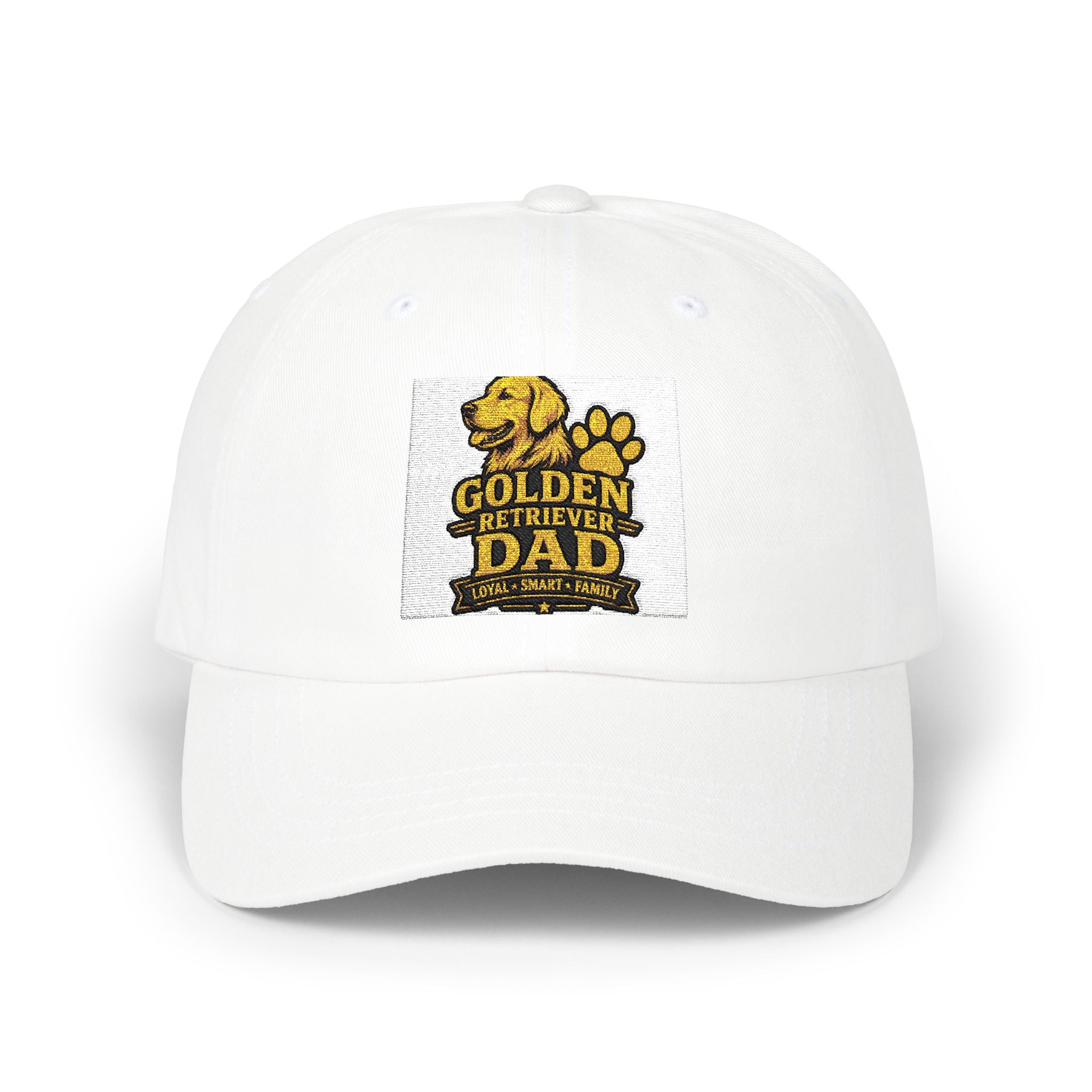 Golden Retriever Dad Cap - Embroidered 'Golden Retriever Dad' Baseball Hat for Dog Lovers, Father's Day Gift