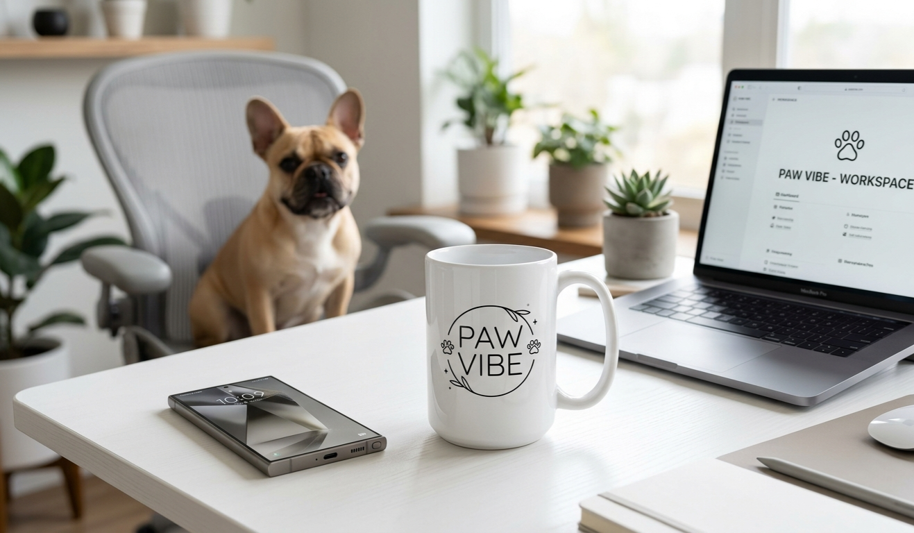 PawVibe Custom Pet Photo Mug – Your Favorite Vibe on a Mug!