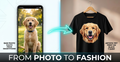 PawVibe Custom Pet Photo Premium T-Shirt - Personalized Keepsake